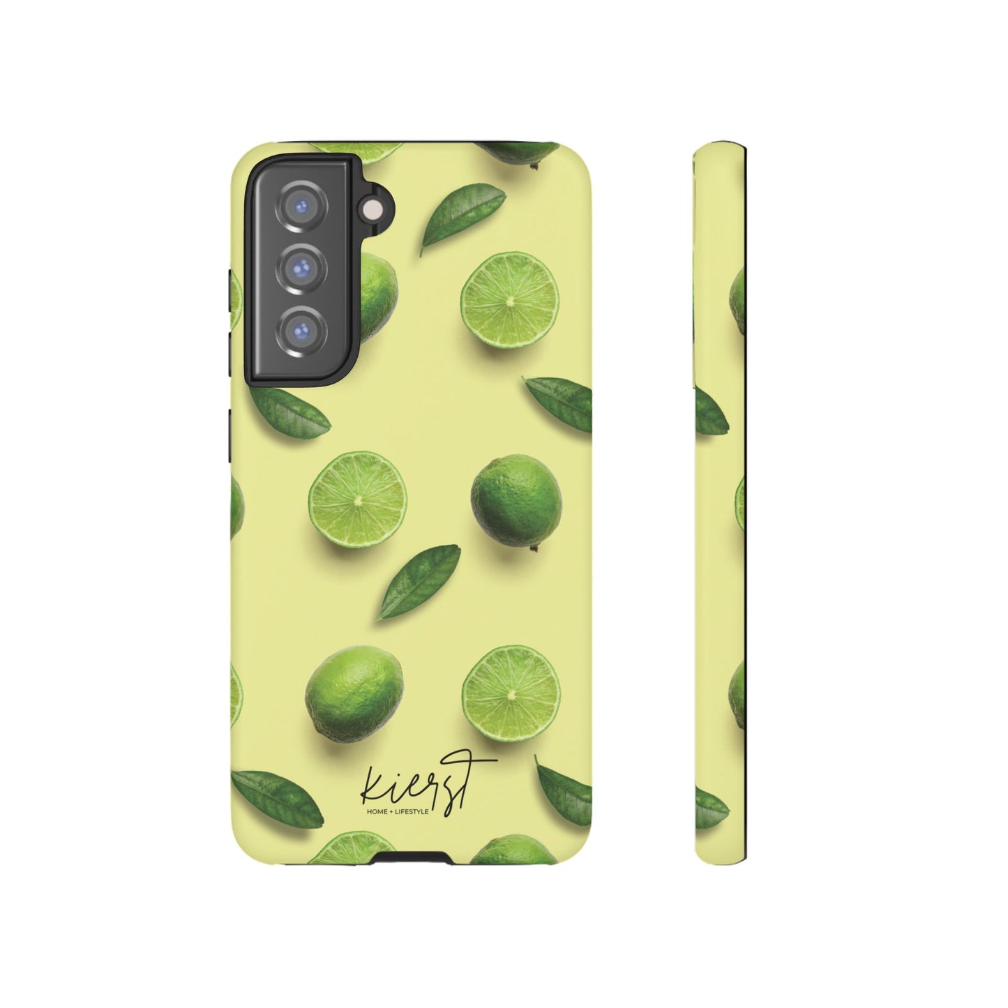 Limes Samsung Galaxy Phone Case | A Zesty Pop of Citrus and Style