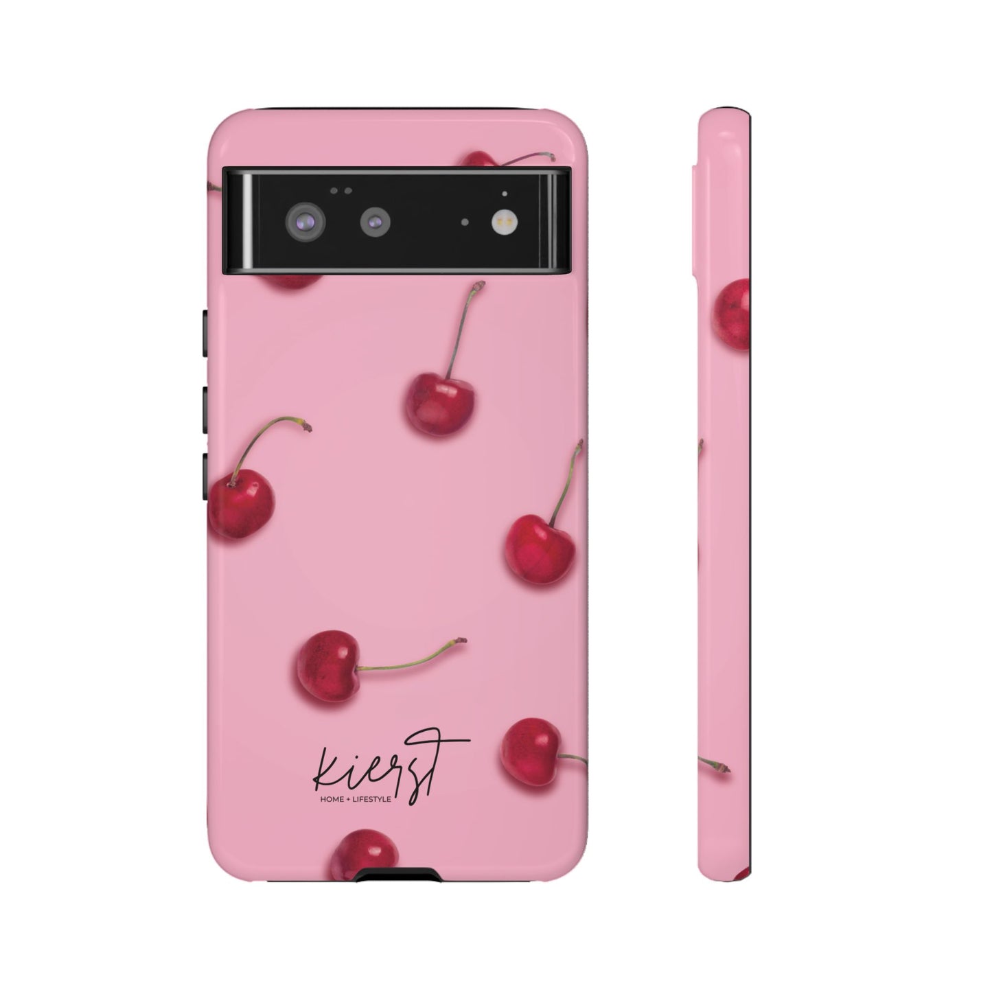 Cherries Google Pixel Case | Sweet Meets Bold in The Perfect Pop of Pink