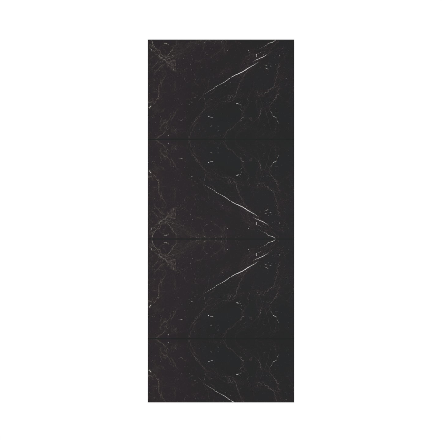 Black Marble Gift Wrapping Paper – Black and White Stone-Inspired Print