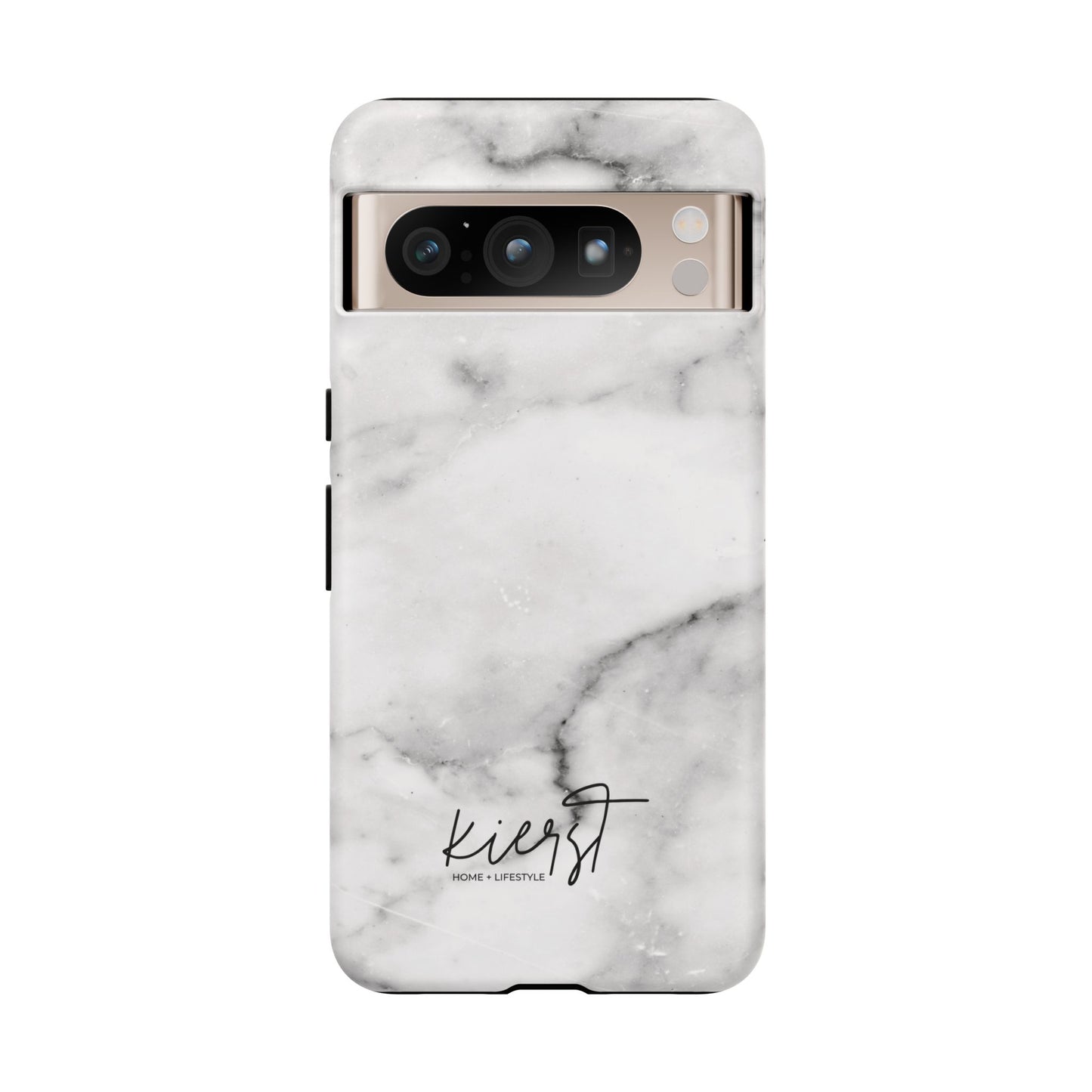 Lived-In White and Grey Marble Google Pixel Case | Elevated Essentials For Everyday