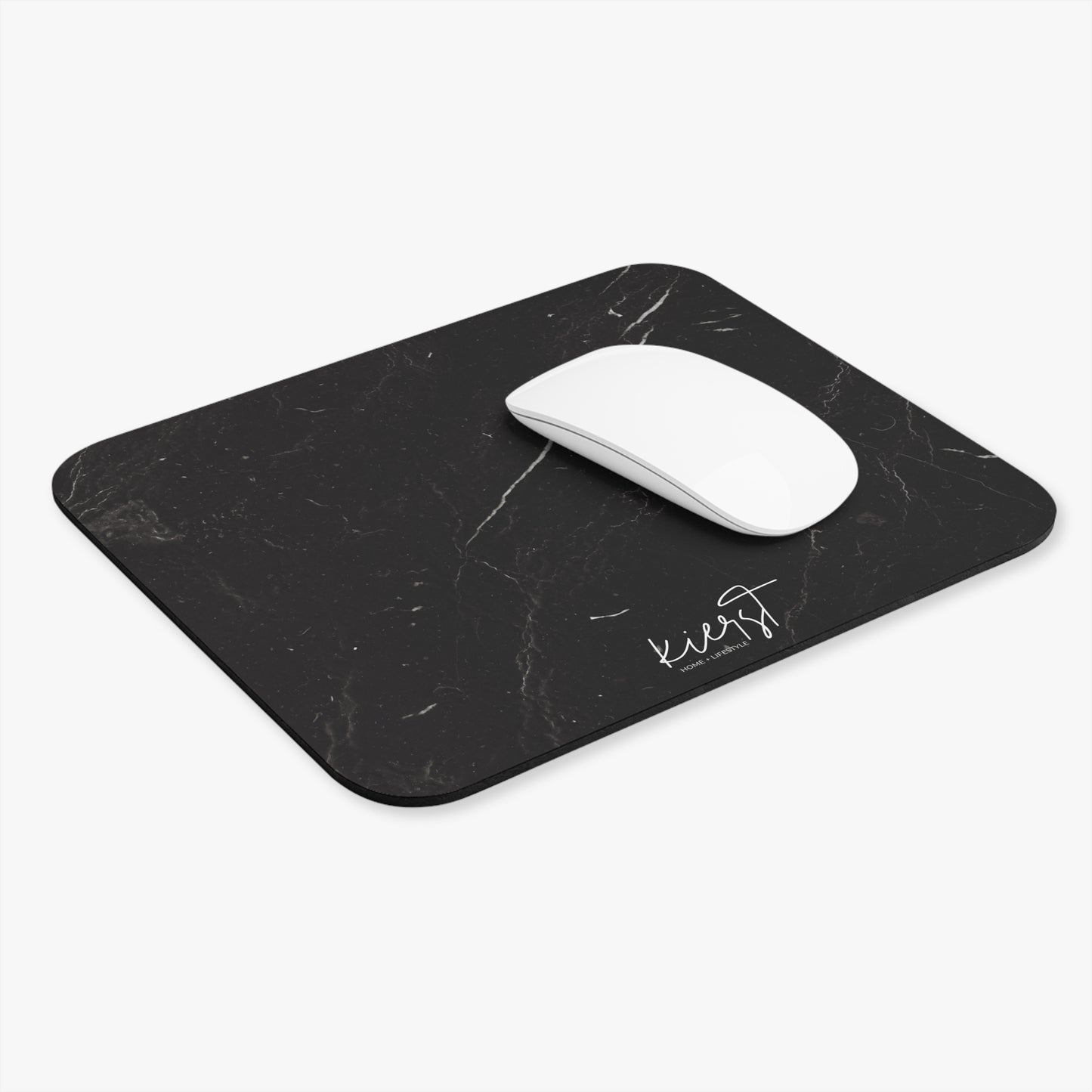 Black Marble Mouse Pad – Signature Desk Accent by kierst