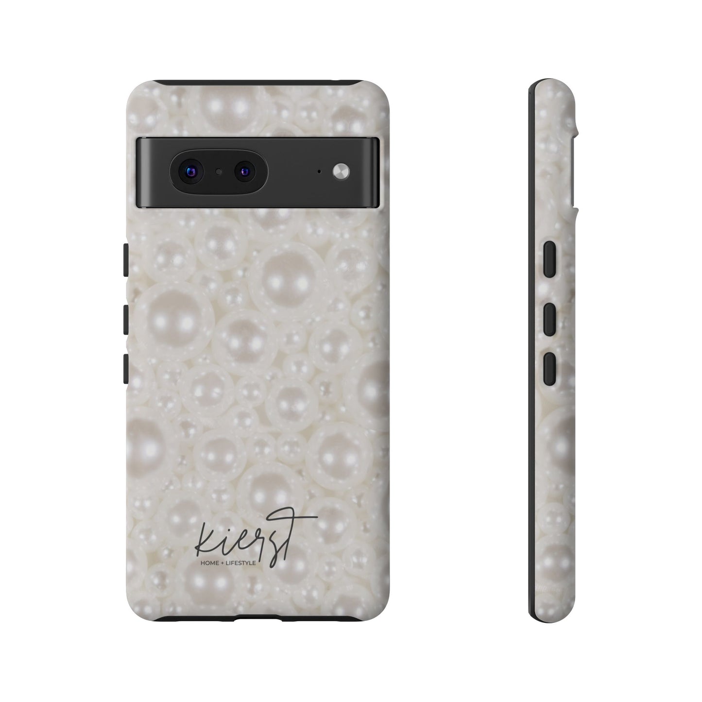 Various Pearls Google Pixel Case | Refined Shine Everyday Style