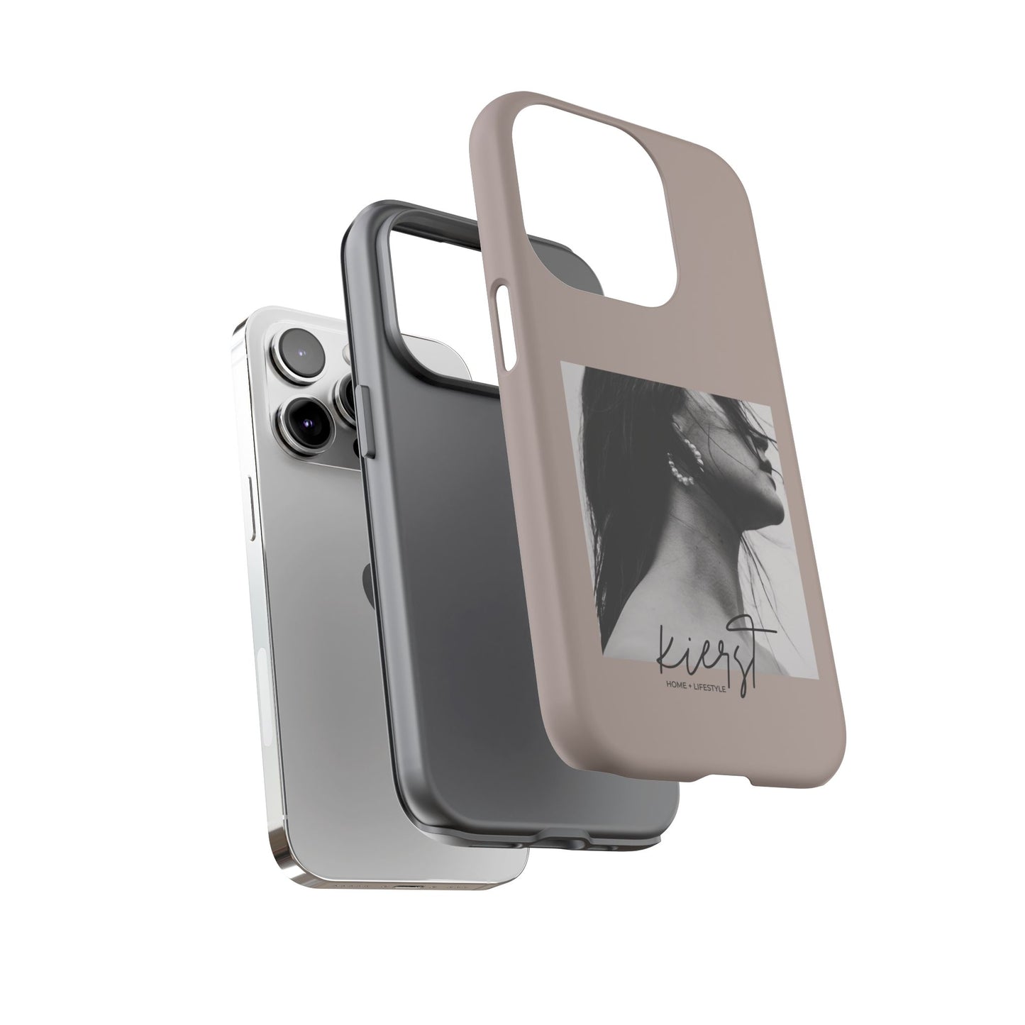 Monochrome Muse iPhone Case | Elevated Edge, Effortless Cool
