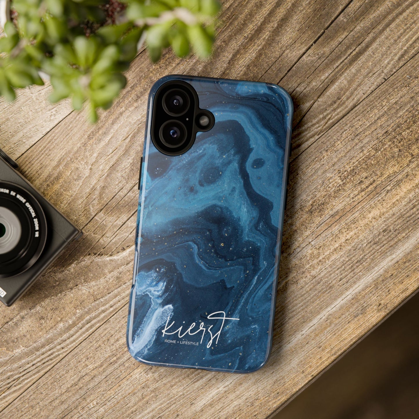 Blue Marble iPhone Case | Bold, Rich, & Unapologetically Refined