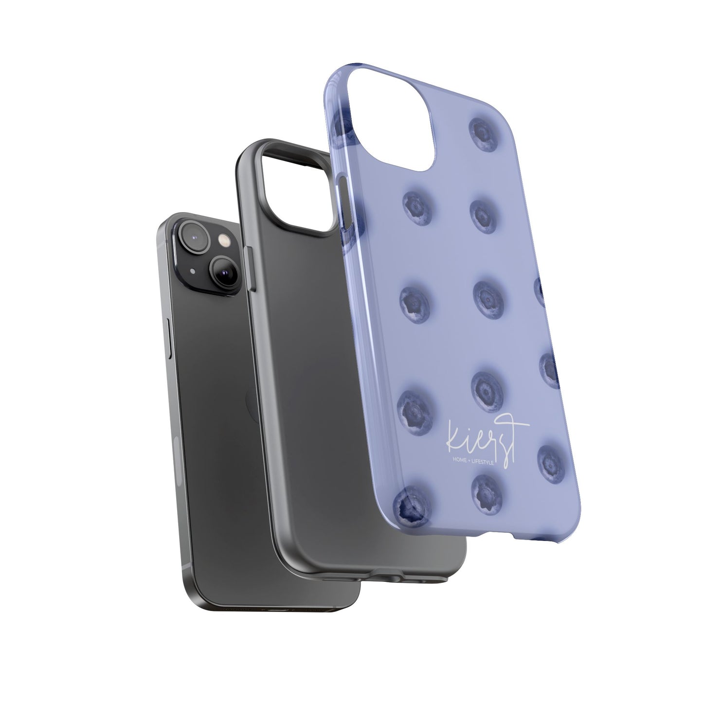 Blueberries iPhone Case | A refined play on fruit-forward charm
