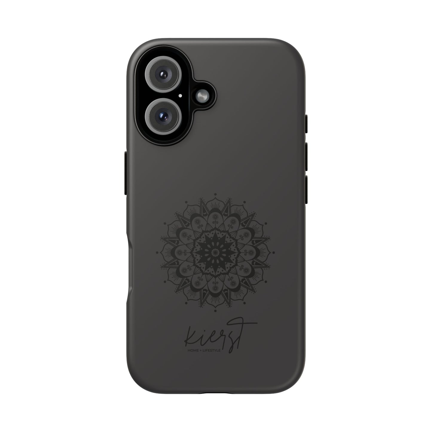 Black Mandala iPhone Case | Refined Calm in Every Curve