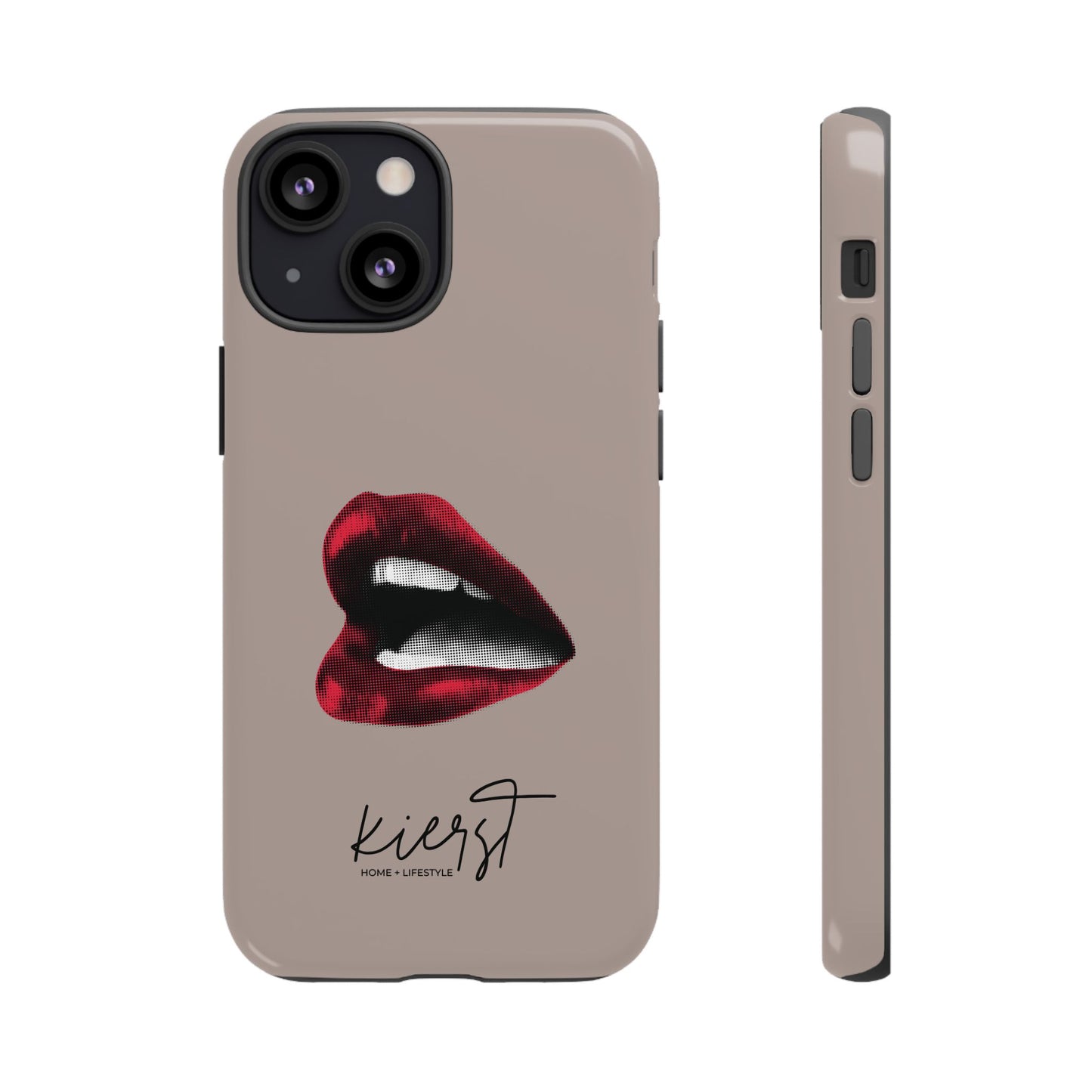 Retro Red Lips iPhone Case | Pop Art Meets Polished