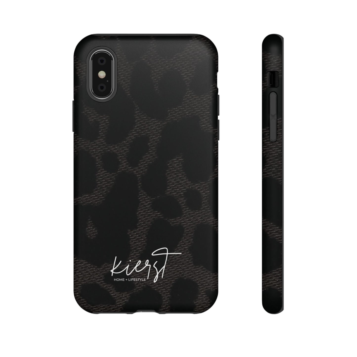 Black Leopard iPhone Case
