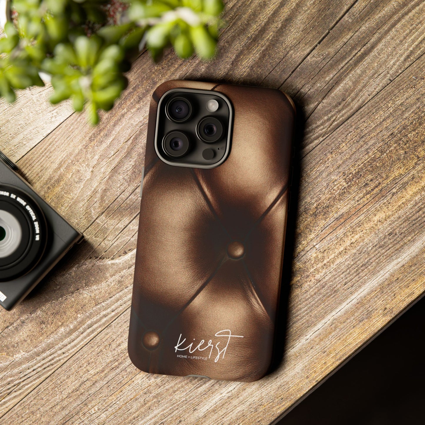 Bronze Tufted iPhone Case | Designed to Stand Out