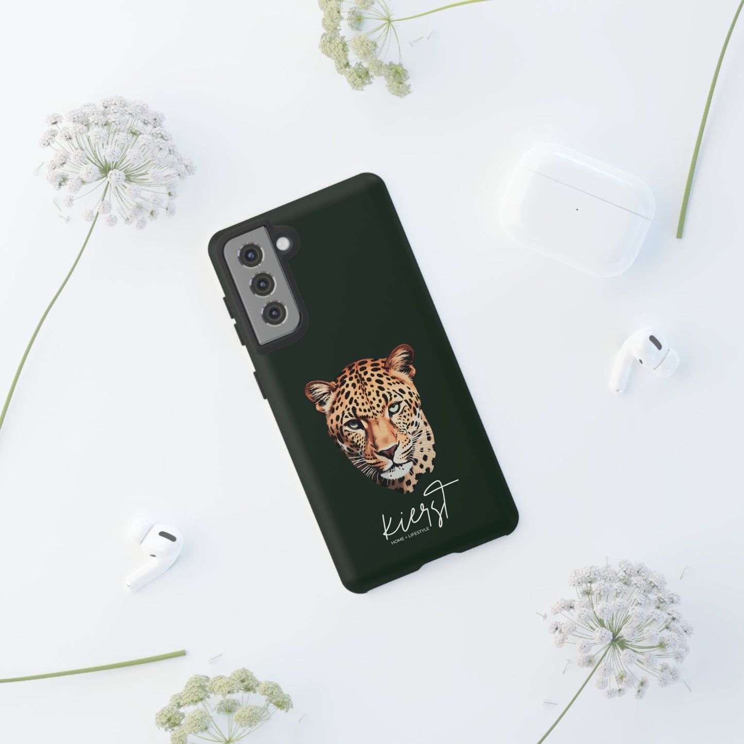 kierst Signature Midnight Pine Samsung Galaxy Case | Bold. Luxe. Unapologetic.