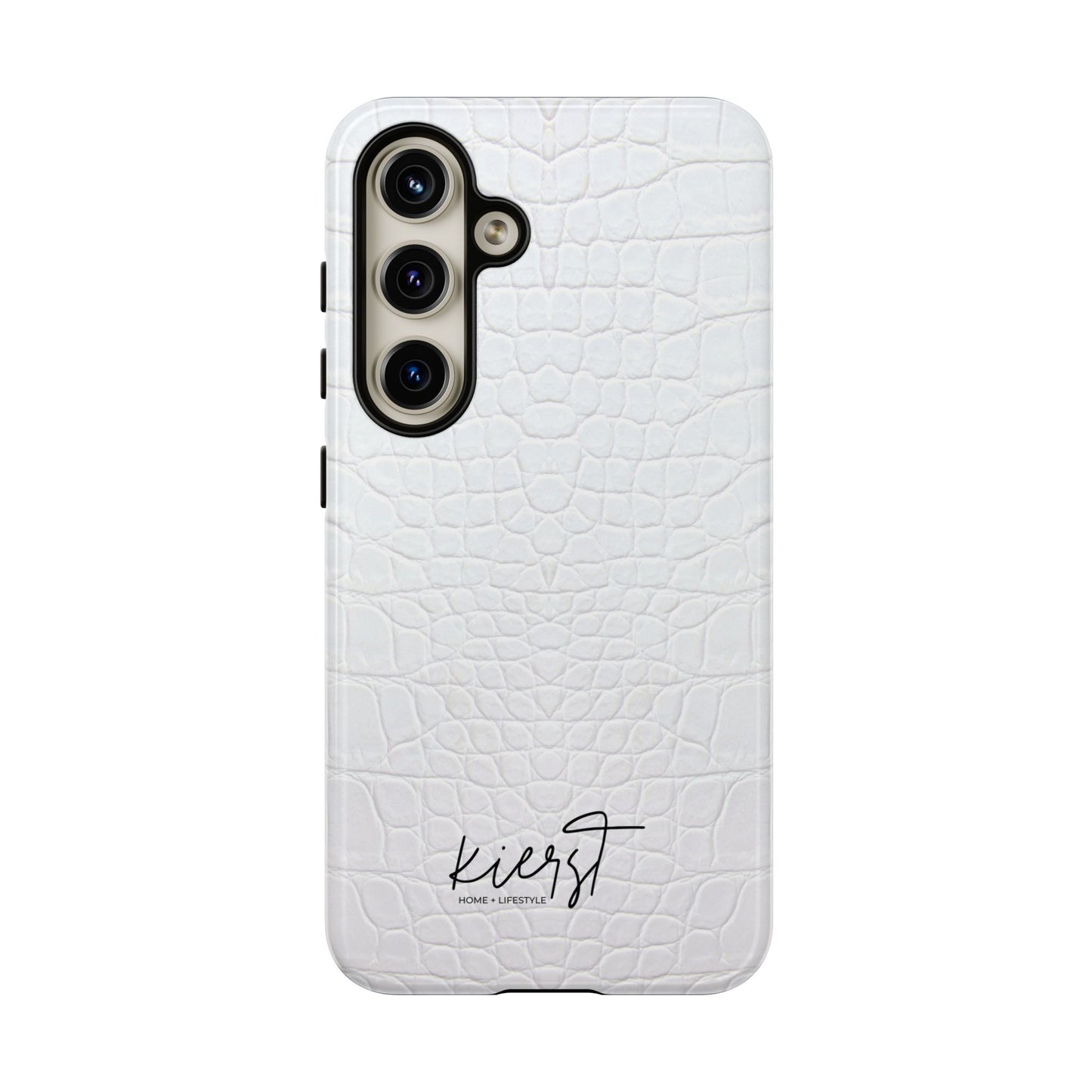 White Alligator Samsung Galaxy Case | Classic Texture Meets Modern Edge
