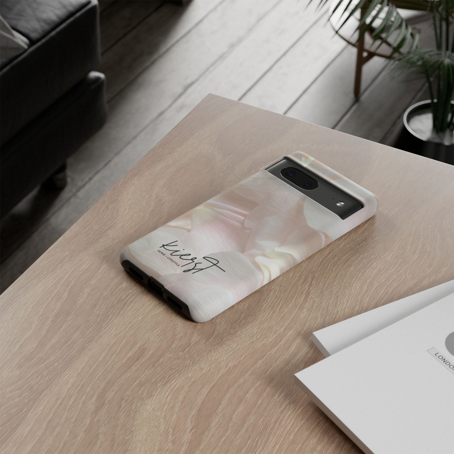Iridescent Petals Google Pixel Case | Subtle Floral Elegance
