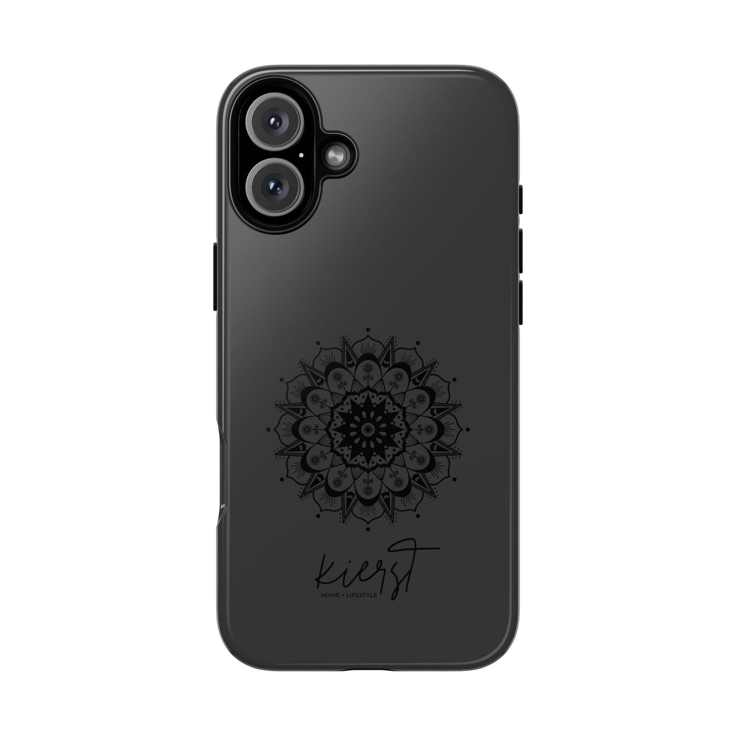 Black Mandala iPhone Case | Refined Calm in Every Curve