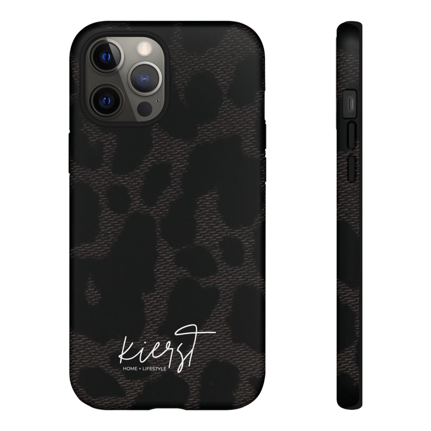 Black Leopard iPhone Case