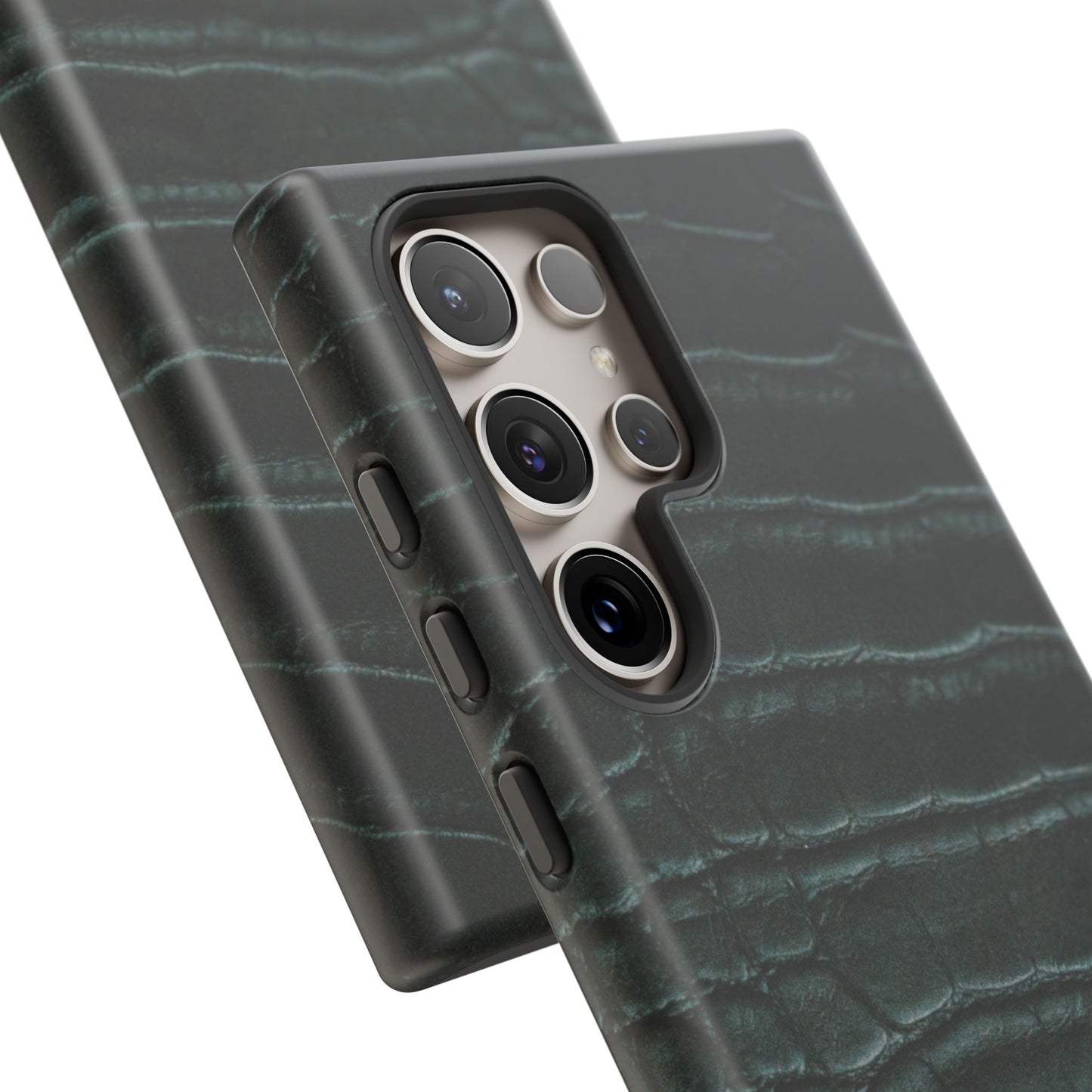 Emerald Crocodile Print Samsung Galaxy Case | Bold. Luxe. Unapologetic.