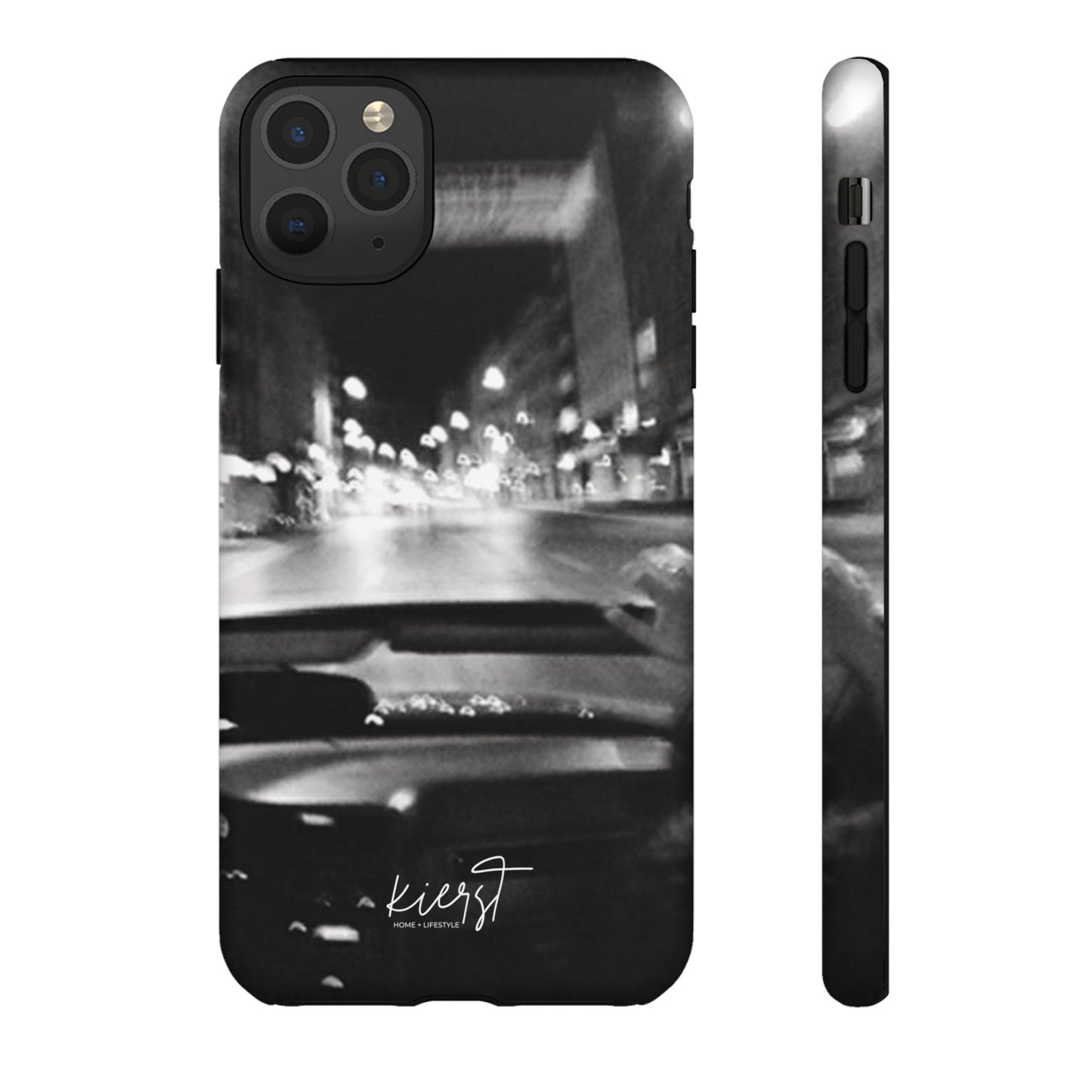 Faded Summer Nights iPhone Case | A Cinematic Blur of City Lights and Nostalgia