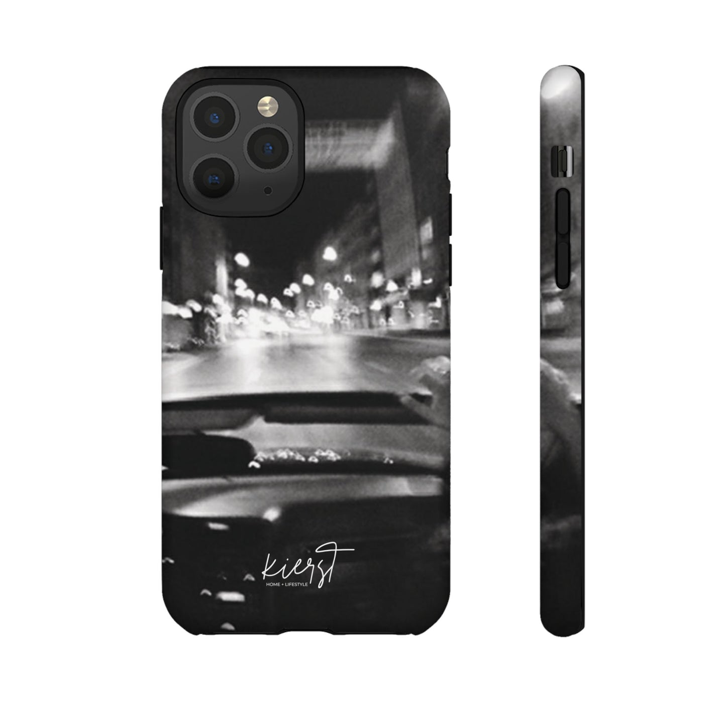 Faded Summer Nights iPhone Case | A Cinematic Blur of City Lights and Nostalgia