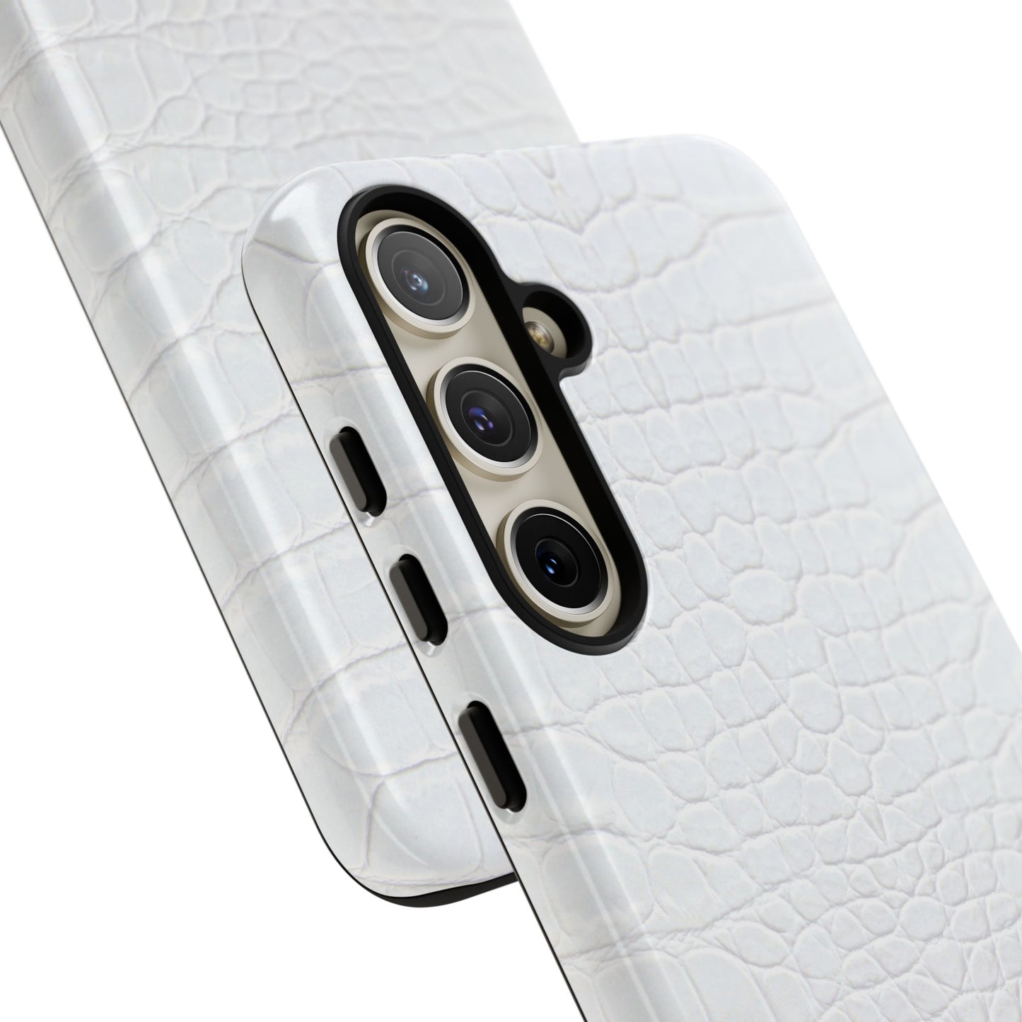White Alligator Samsung Galaxy Case | Classic Texture Meets Modern Edge