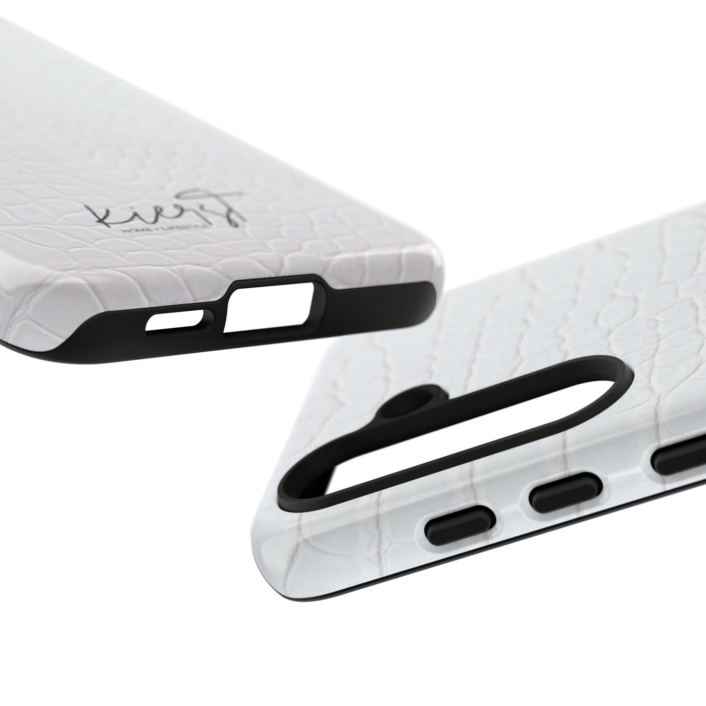 White Alligator Samsung Galaxy Case | Classic Texture Meets Modern Edge