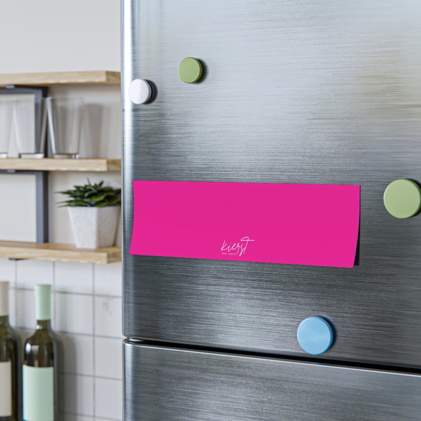 kierst Signature Hot Pink Post-it® Note Pad | Vibrant Sticky Notes for Bold Desks