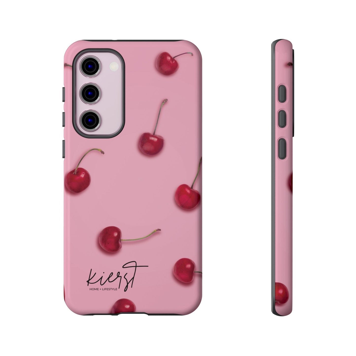 Cherries Samsung Galaxy Phone Case | Sweet Meets Sophisticated in This Standout Cover