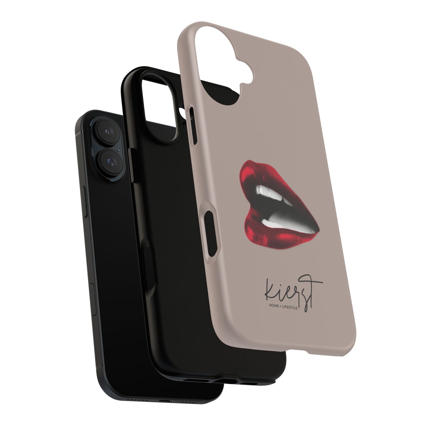 Retro Red Lips iPhone Case | Pop Art Meets Polished