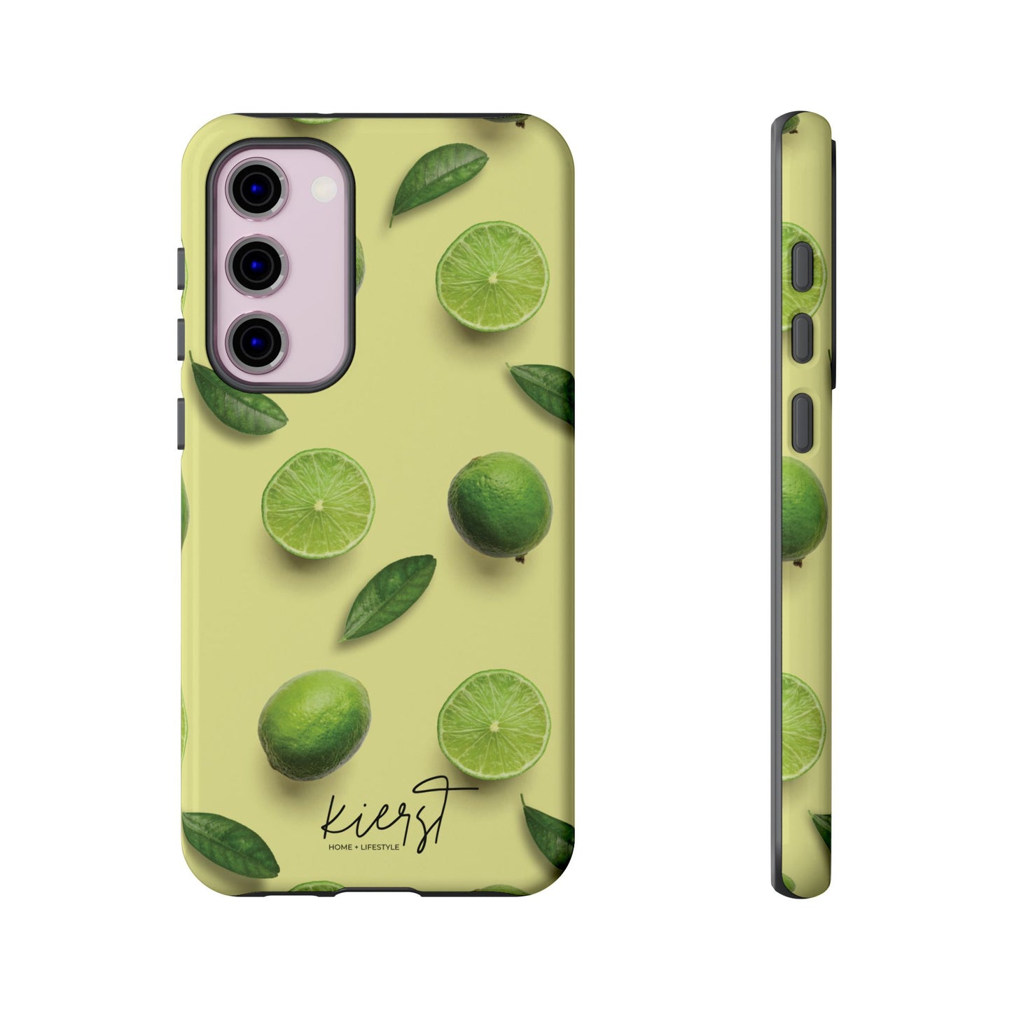 Limes Samsung Galaxy Phone Case | A Zesty Pop of Citrus and Style