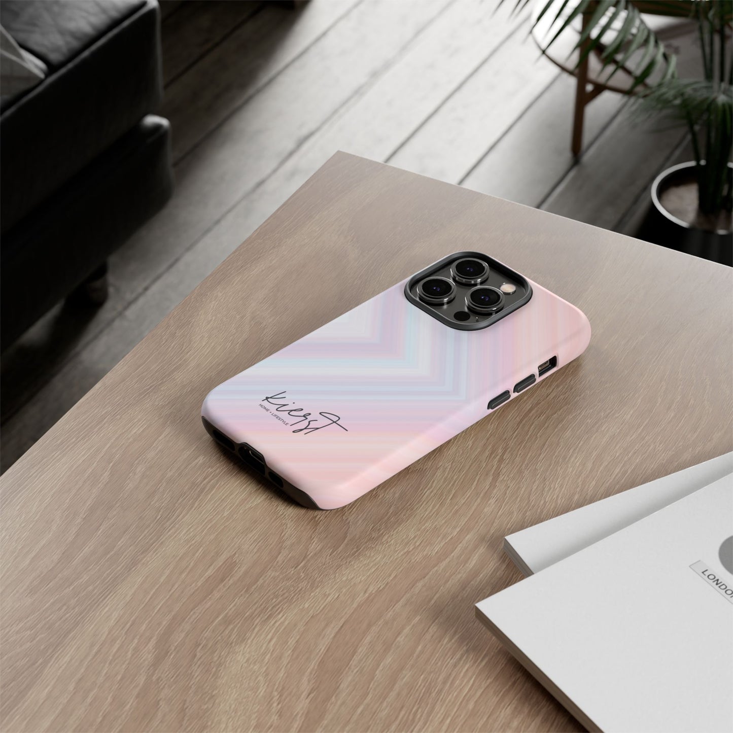 Pastel Arrows iPhone Case | Light layers, quiet movement