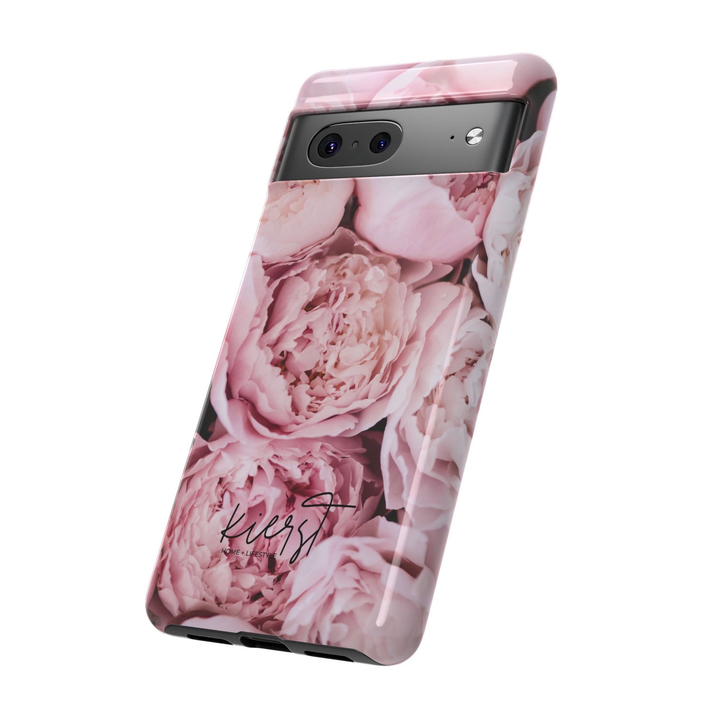 Pink Peonies Google Pixel Phone Case | Romantic Florals, Everyday Function