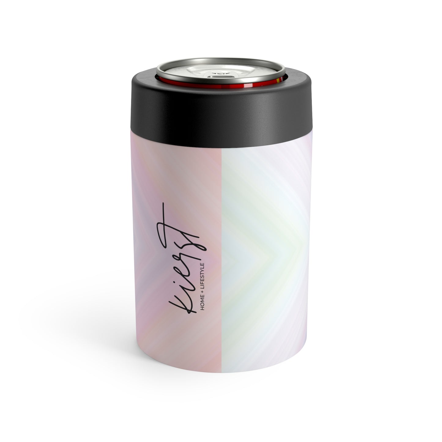 Pastel Arrows Can Holder | Soft Gradient Style That Keeps Its Cool