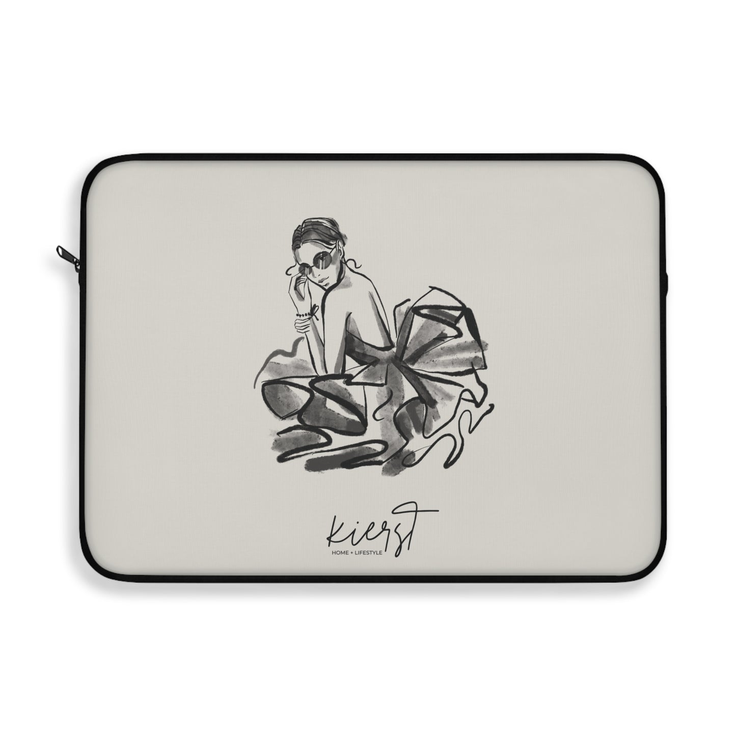 Tulle Fashion Gown Laptop Sleeve