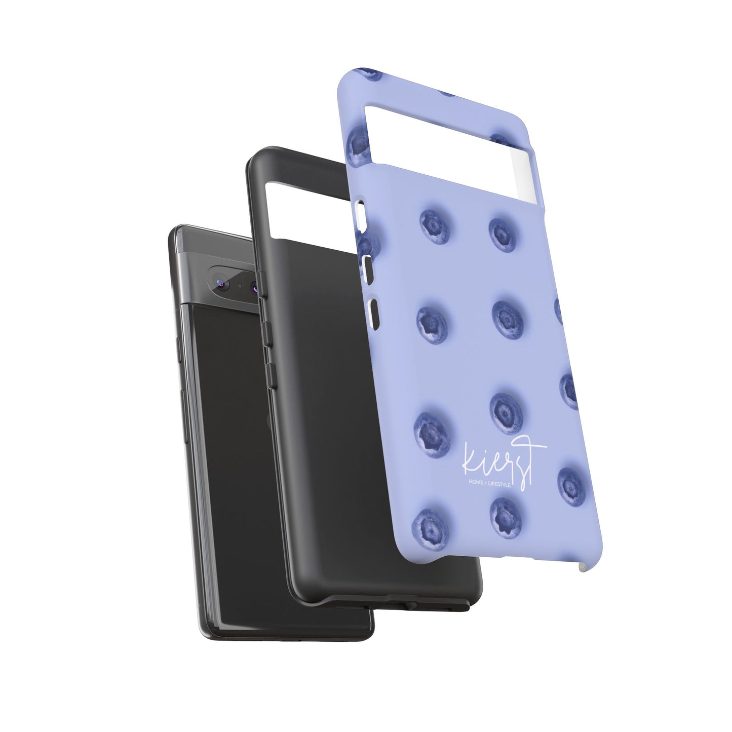 Blueberries Google Pixel Case | Whimsical Meets Refined in This Playful Fruit-Forward Design