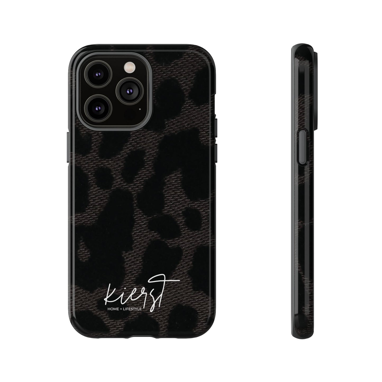 Black Leopard iPhone Case