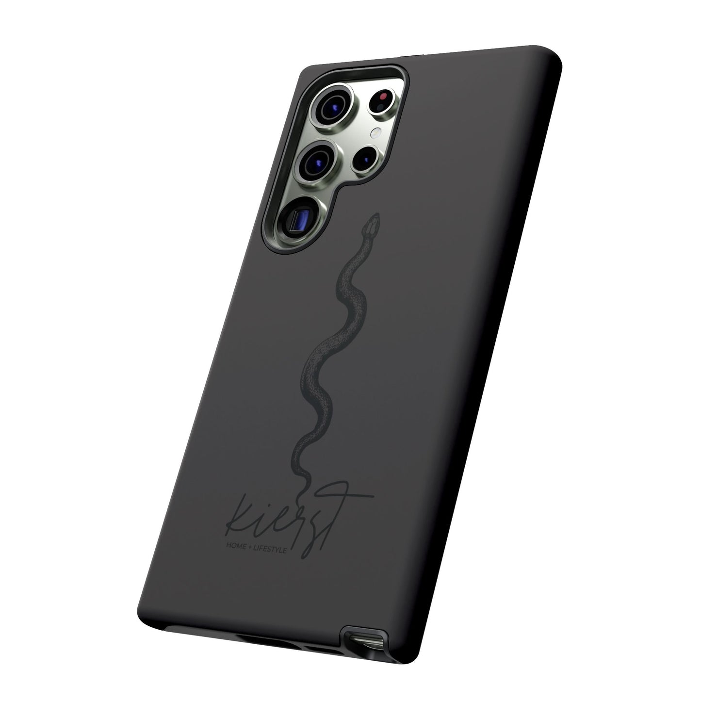 Long Black Snake Samsung Galaxy Phone Case | Power In The Subtleties