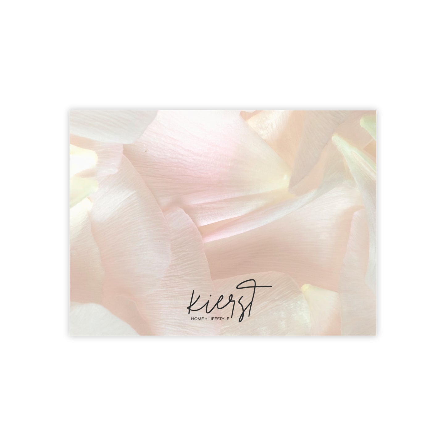 Iridescent Petals Post-it® Note Pad | Soft Pink Floral Sticky Notes for Elegant Everyday Reminders