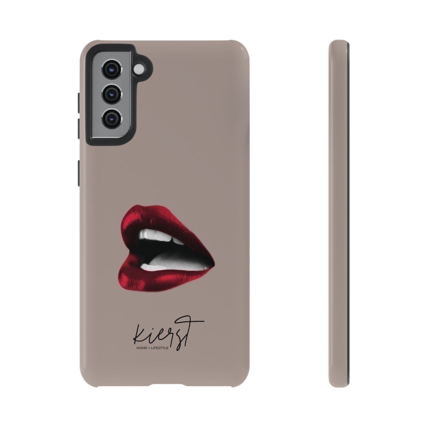 Retro Red Lips Samsung Galaxy Case | Pop Art, Luxe Feel