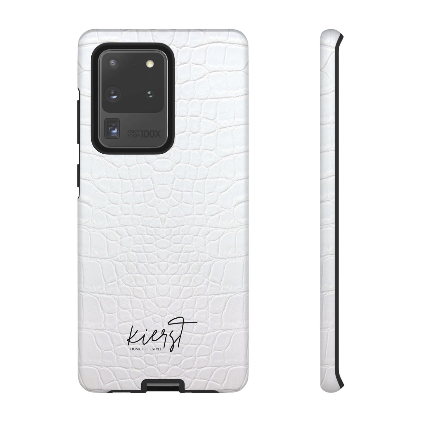 White Alligator Samsung Galaxy Case | Classic Texture Meets Modern Edge