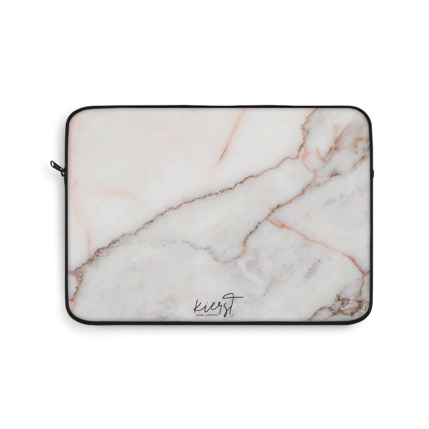 Warm White Marble Laptop Sleeve