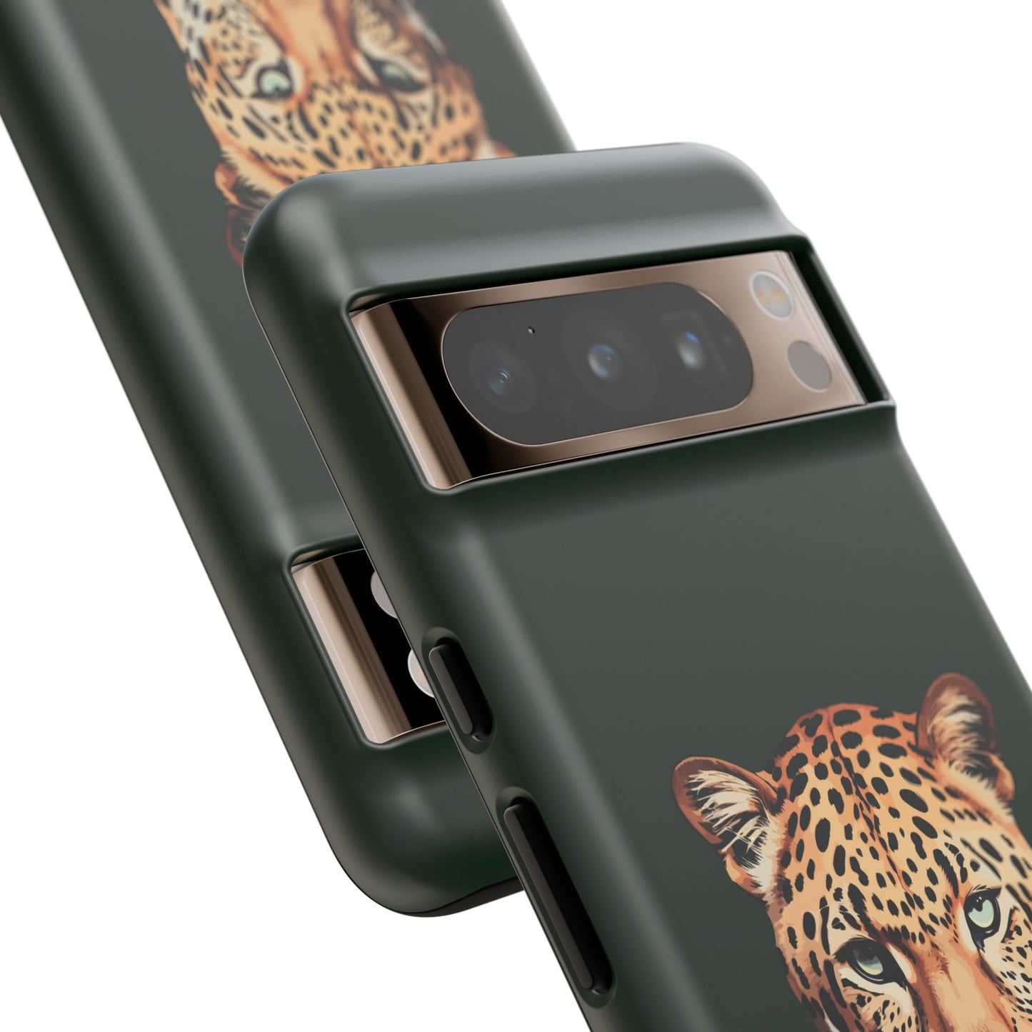 kierst Signature Midnight Pine Google Pixel Phone Case with Cheetah