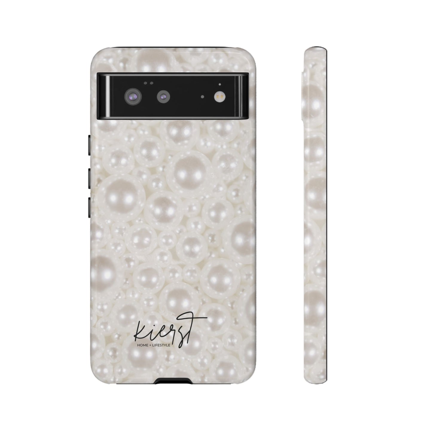 Various Pearls Google Pixel Case | Refined Shine Everyday Style