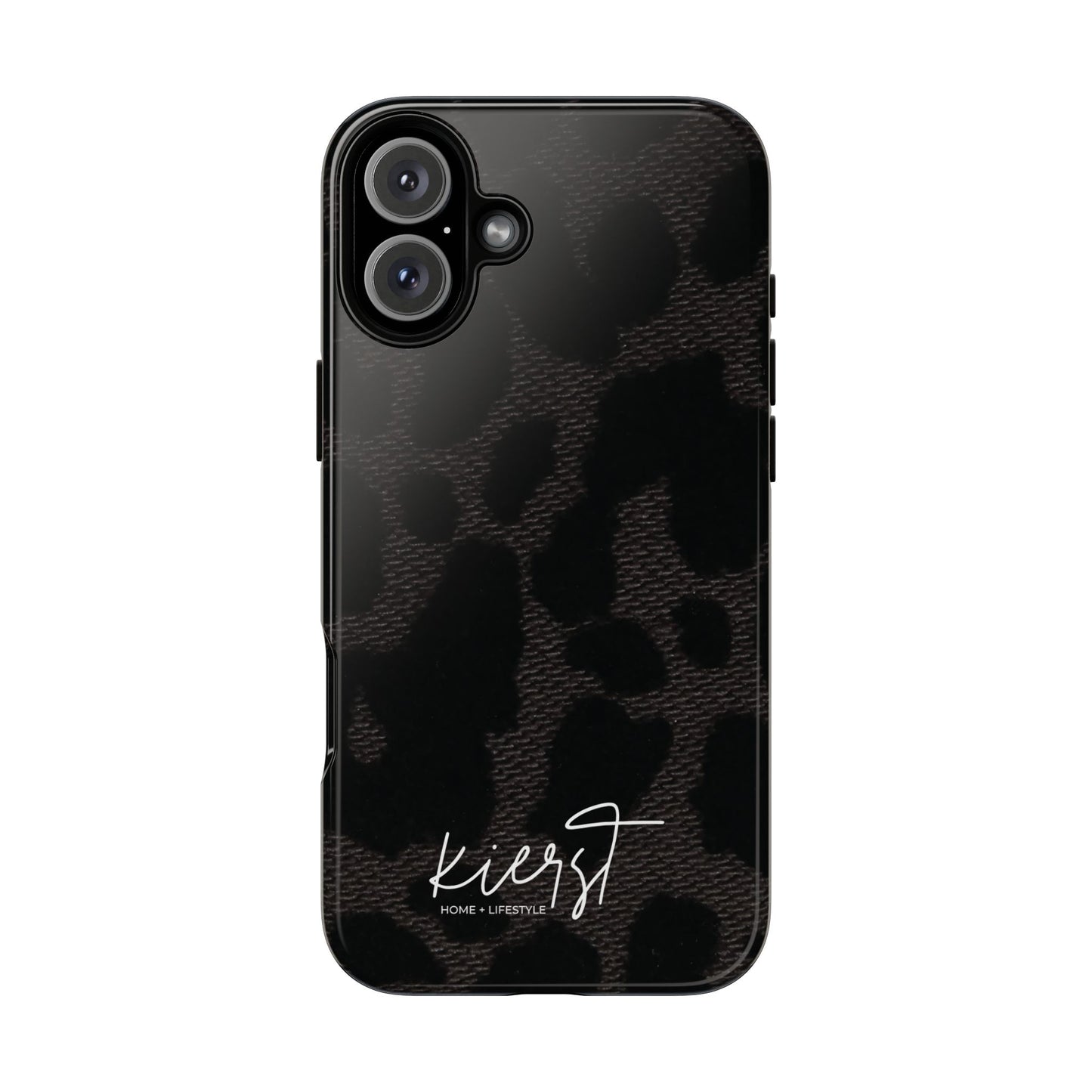 Black Leopard iPhone Case