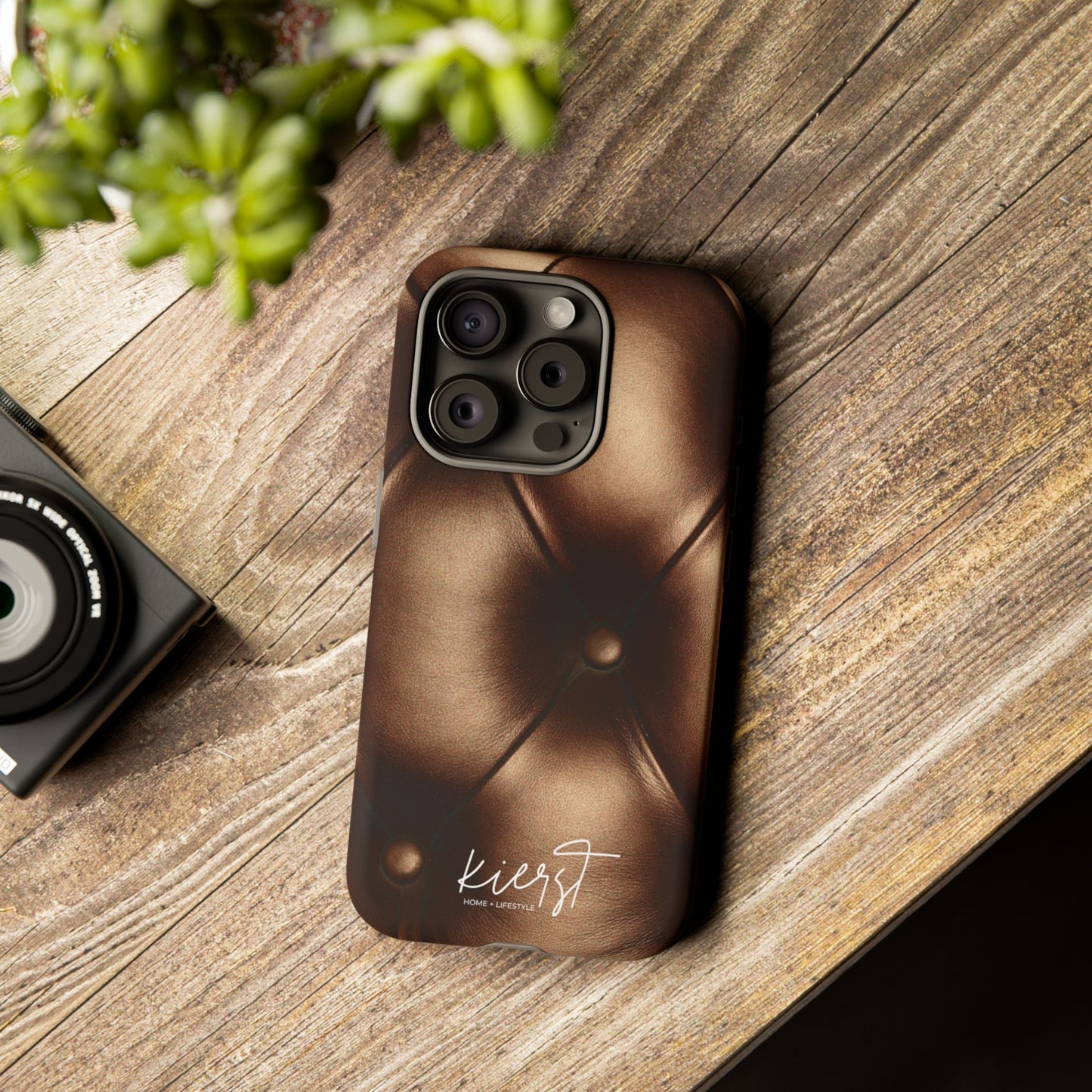 Bronze Tufted iPhone Case | Designed to Stand Out