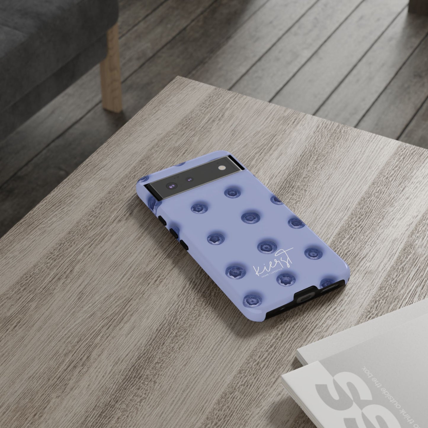 Blueberries Google Pixel Case | Whimsical Meets Refined in This Playful Fruit-Forward Design