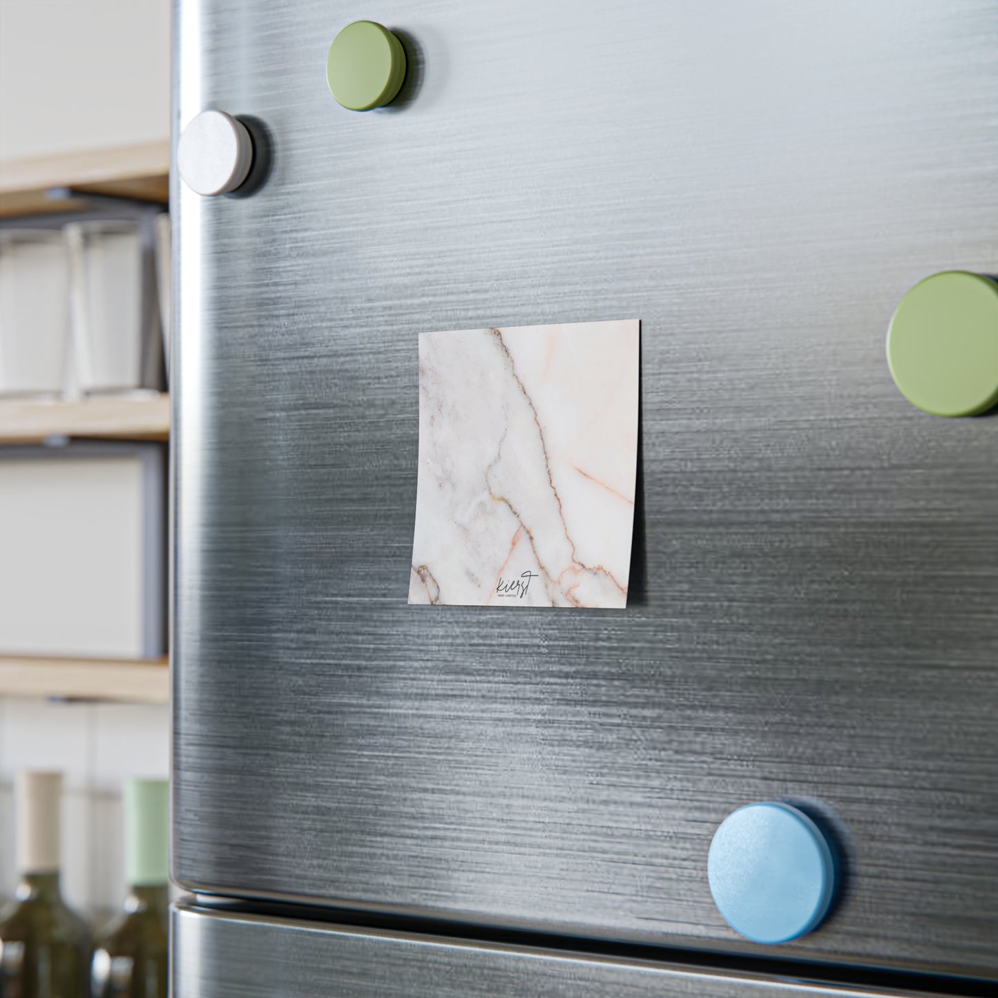 Warm White Marble Post-it® Note Pad | Elegant Stone-Inspired Sticky Notes for Office & Home