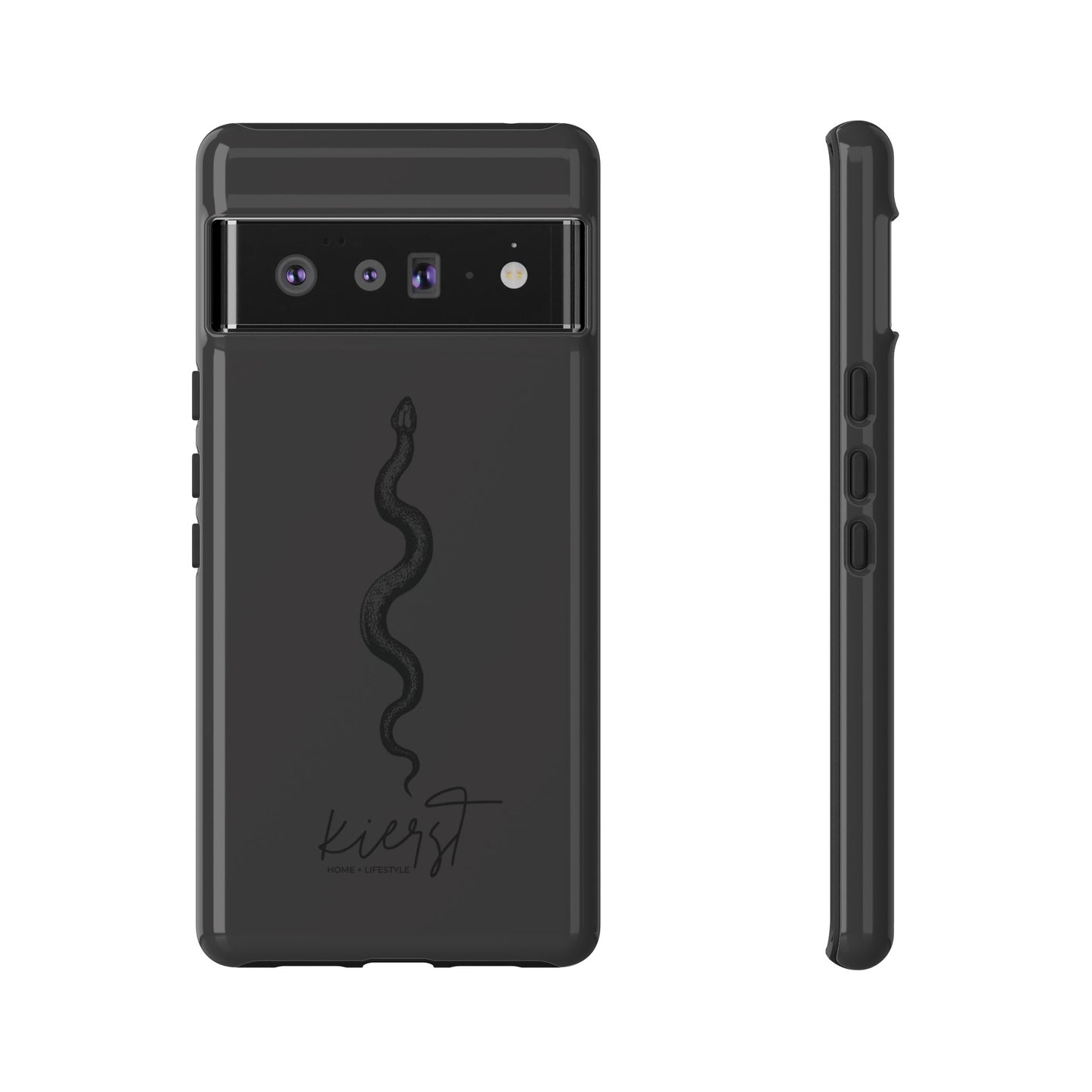 Long Black Snake Google Pixel Phone Case