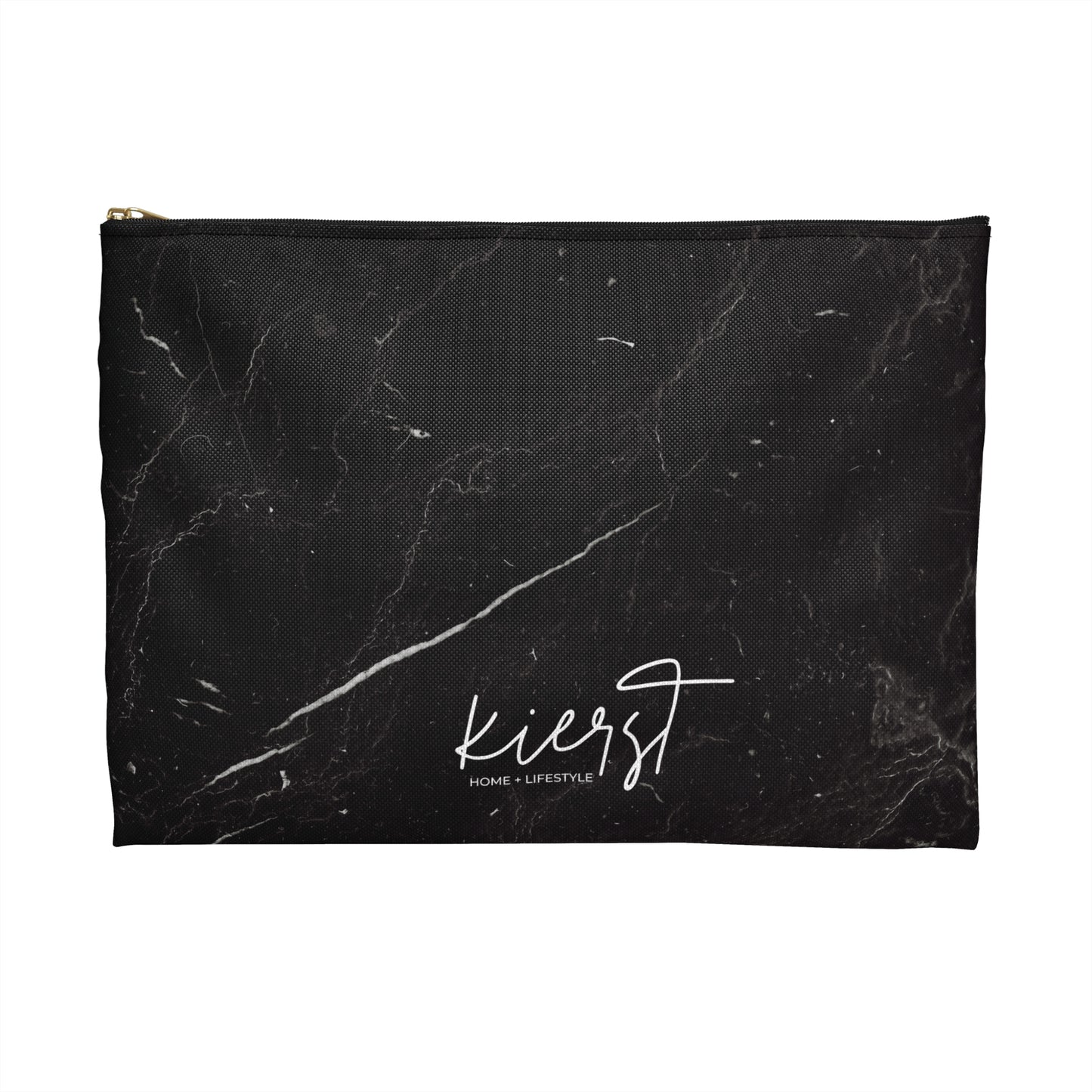 Black Marble Accessory Pouch | Dramatic, Versatile, Elevated