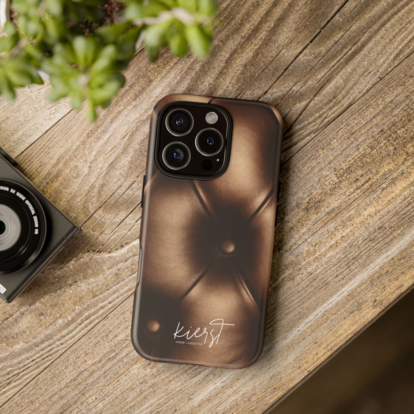 Bronze Tufted iPhone Case | Designed to Stand Out