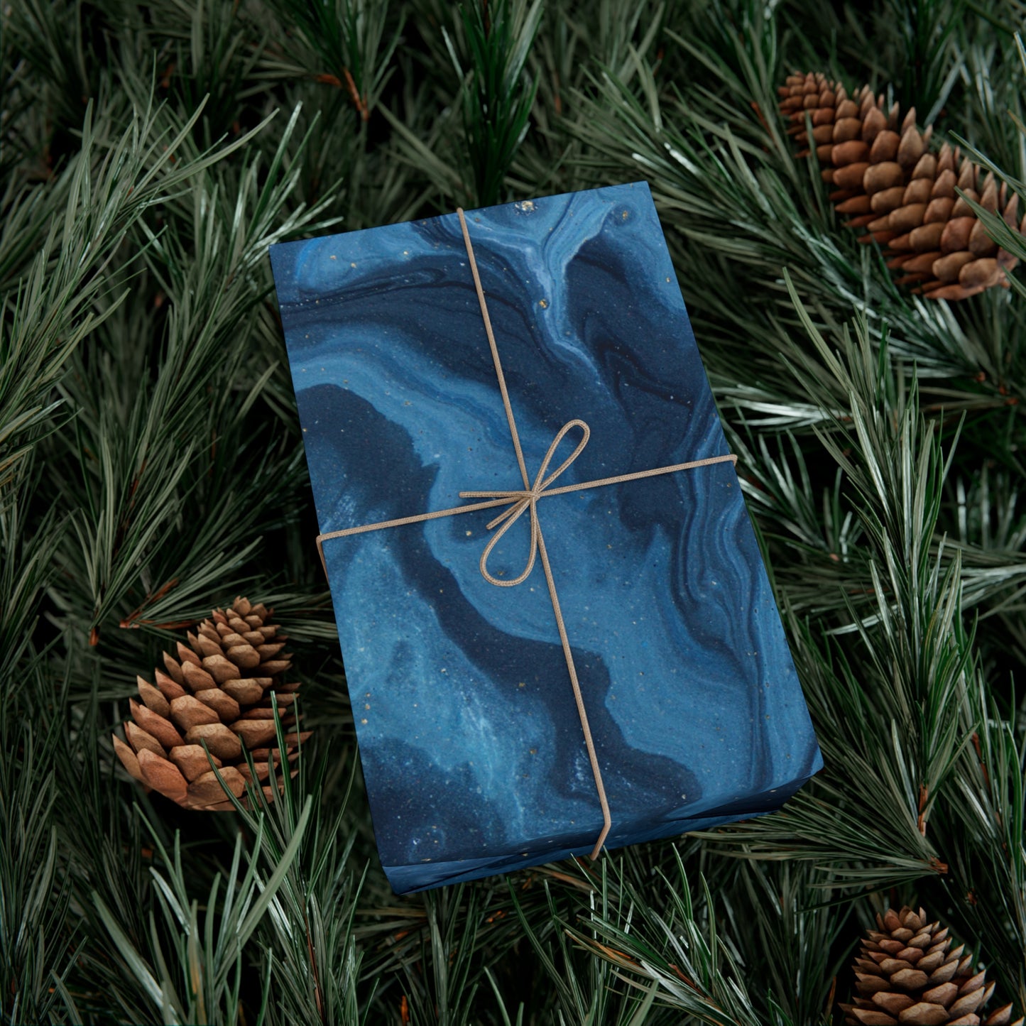 Blue Marble Gift Wrapping Paper