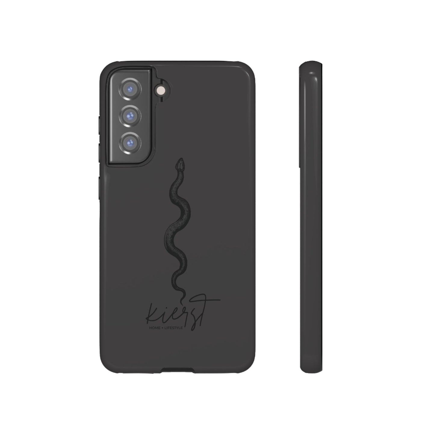 Long Black Snake Samsung Galaxy Phone Case | Power In The Subtleties