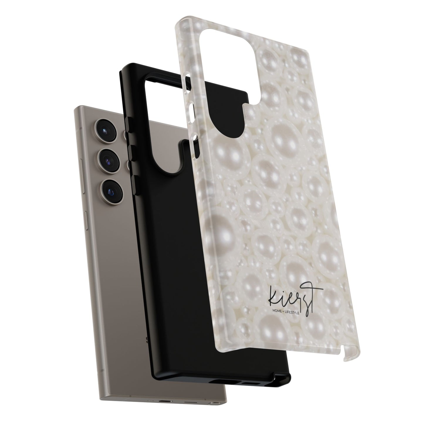 Various Pearls Samsung Galaxy Case | Sleek Take On Soft Glam